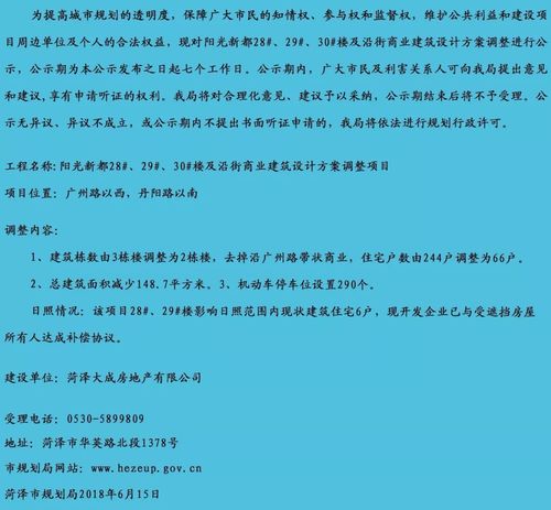 規劃調整折射市場理性 菏澤兩項目“降層瘦身”背后的項目策劃邏輯